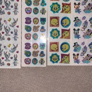 Lot of 4 vintage stickers